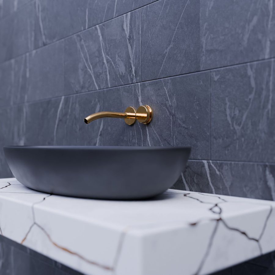 Single-Handle Bathroom Faucet